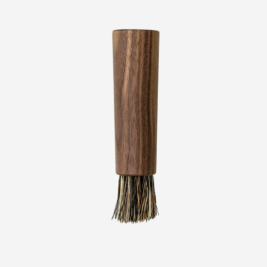 Barista Pinsel, Nussbaum, Palmblattfaser, 9cm