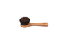 Gesichtsbürste, ionisierend, Buche, Bronzedraht mit Rosshaar, 13cm