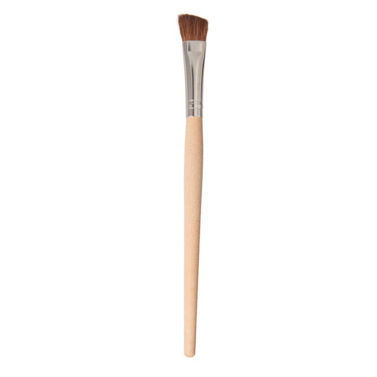 Make-up Pinsel, Ponyhaar, schräger Kopf, 18cm