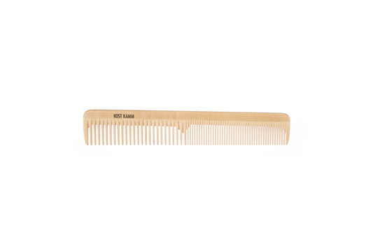 Haarschneidekamm, konisch 34/30mm, Holz, mittel-fein, 19cm