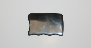 Guashan, Massageschaber, Wasserbüffelhorn, 10x6cm, GUA2
