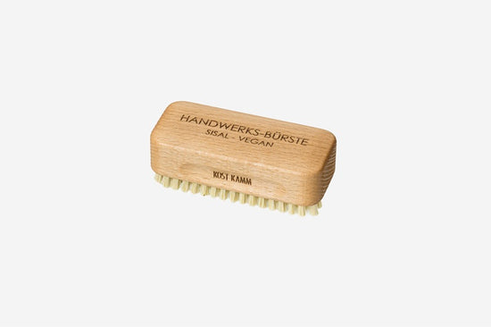 Handwerkerbürste, Buche, vegane Sisalborste, 10,5cm