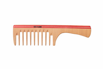 Locken-Griffkamm, Holz, extra breit, 24cm