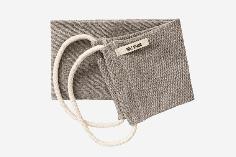 Hamam-Massageband, Leinen gestrickt, GOTS zertifiziert mit Baumwollgriff, 85cm