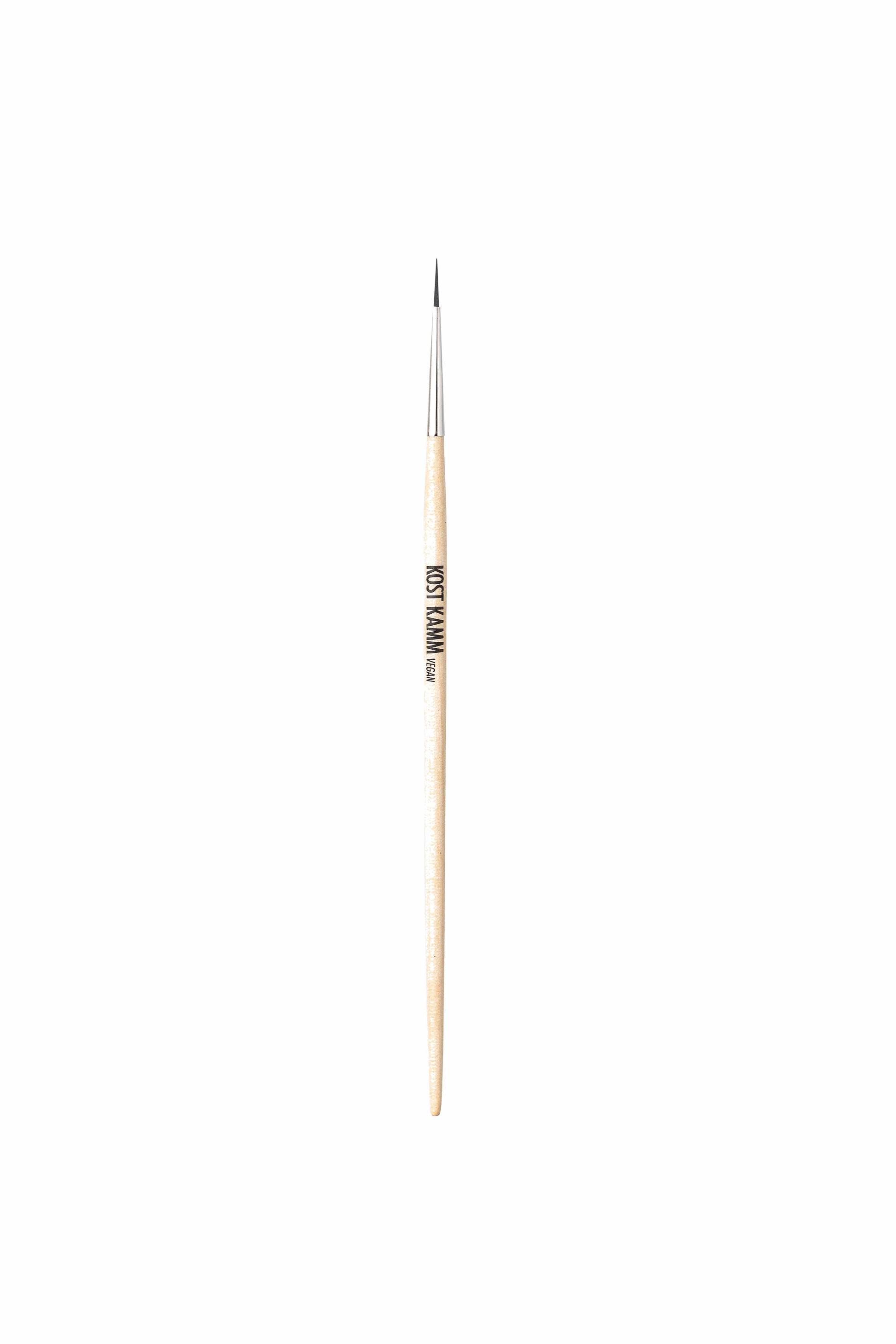 Eyeliner, konischer Griff, Birke, veganes Kunsthaar, Haarlänge 10mm, spitzer Kopf, 17cm
