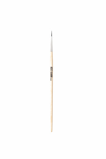Eyeliner, konischer Griff, Birke, veganes Kunsthaar, Haarlänge 10mm, spitzer Kopf, 17cm