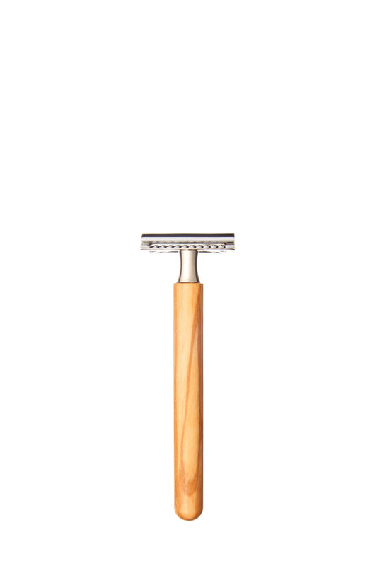 Rasierapparat, abgerundet, Olive, klassisch, 13,5cm