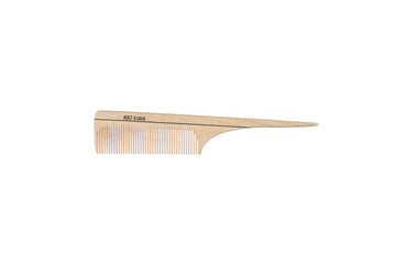 Toupierkamm mit Spitze, Holz, fein, 18cm