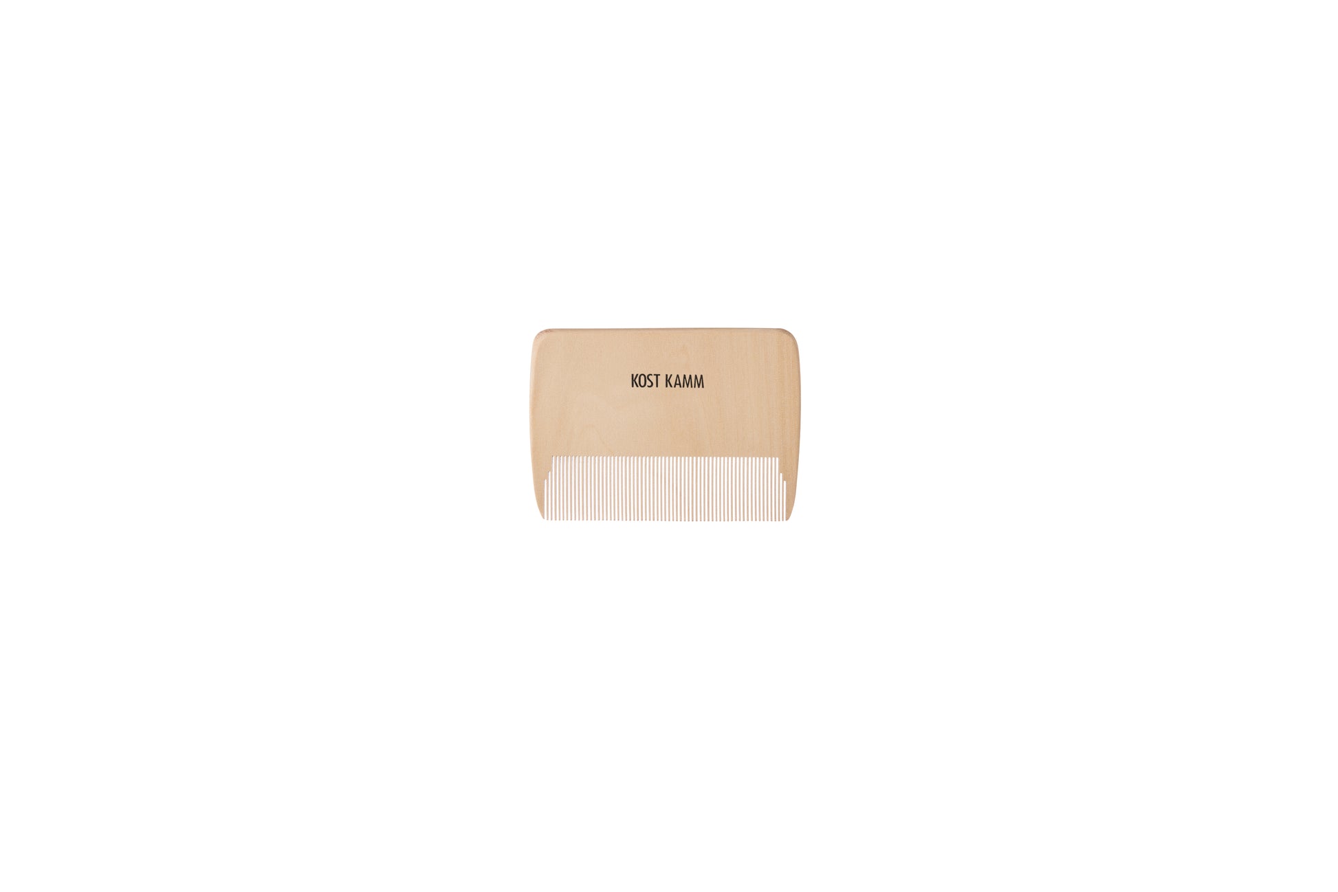 Staubkamm, Holz, extra fein, 7cm