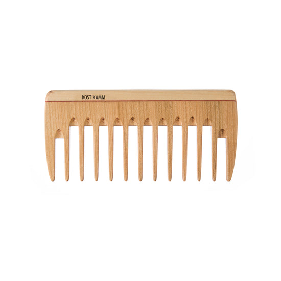 Lockenkamm, Holz, extra breit, 16cm