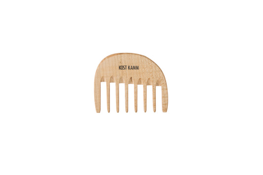 Lockenkamm, Holz, extra breit, 10cm