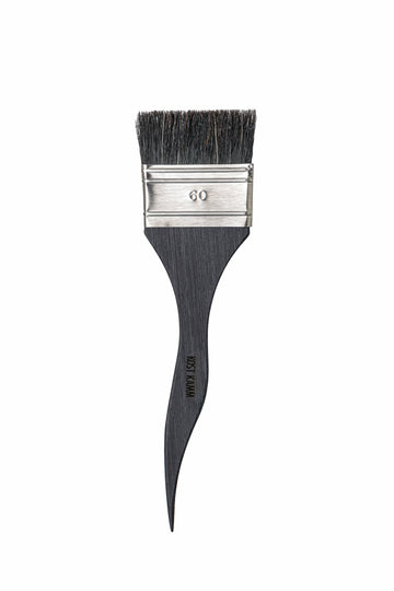 Färbepinsel, Schichtholz, schwarze Wildschweinborste, Breite 60mm, 23cm