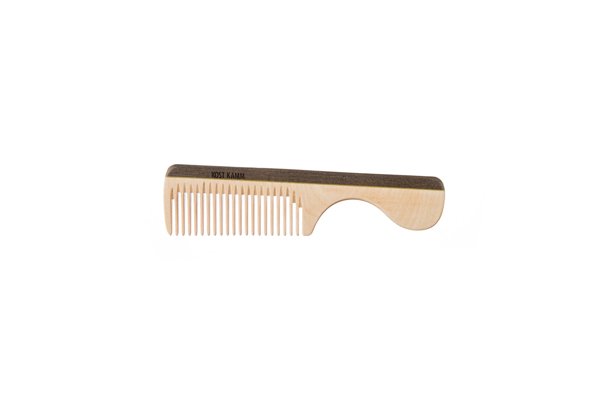 Griffkamm, Holz, bunt, mittel, 16cm