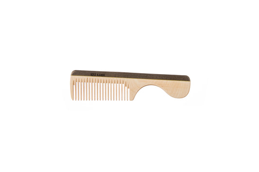Griffkamm, Holz, bunt, mittel, 16cm