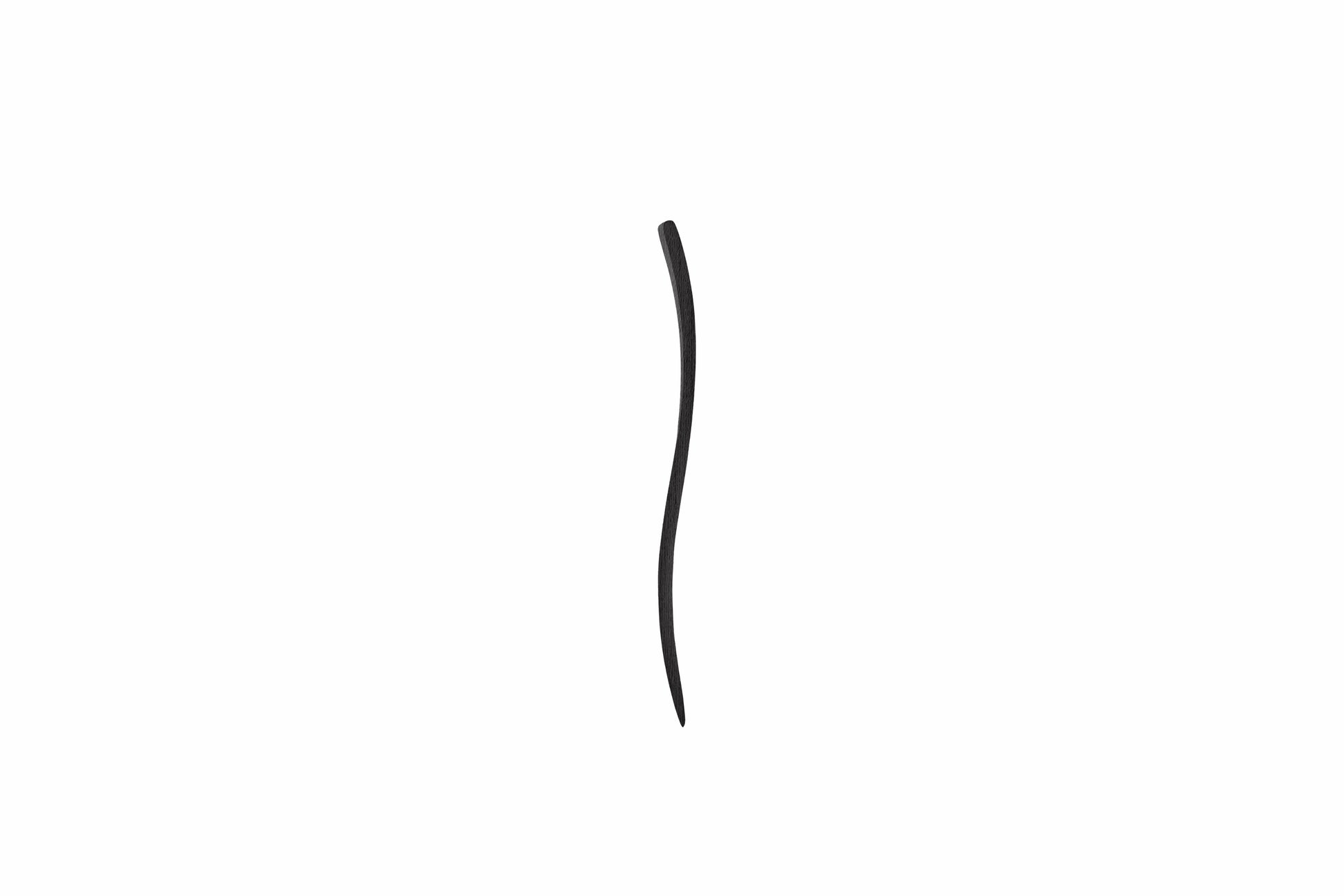 Haarstab, S-förmig, bunt eingefärbtes Schichtholz, ca. 19cm