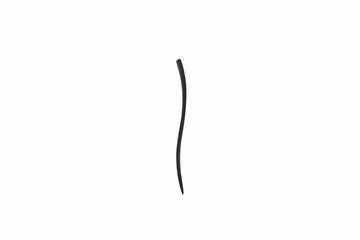 Haarstab, S-förmig, bunt eingefärbtes Schichtholz, ca. 19cm