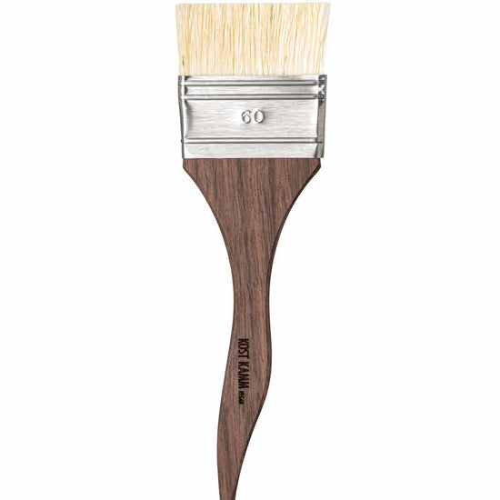 Färbepinsel, Nussbaum, vegane Sisalborste, Breite 60mm, 23cm