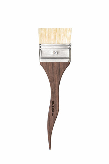 Färbepinsel, Nussbaum, vegane Sisalborste, Breite 60mm, 23cm