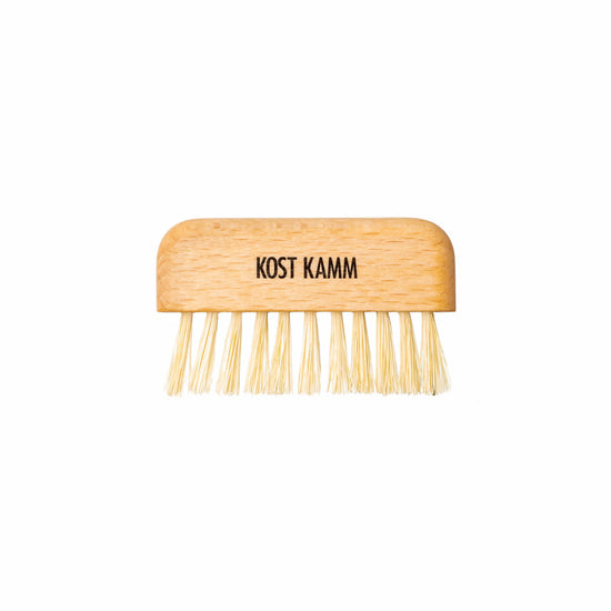 Kamm-und Bürstenreiniger, Buche, vegane Sisalborste, 1-reihig, 7.5cm