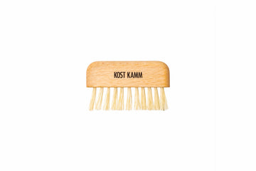 Kamm-und Bürstenreiniger, Buche, vegane Sisalborste, 1-reihig, 7.5cm