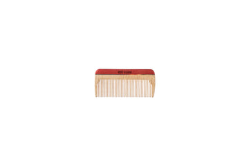 Mini-Taschenkamm, Holz, bunt, fein, 8cm
