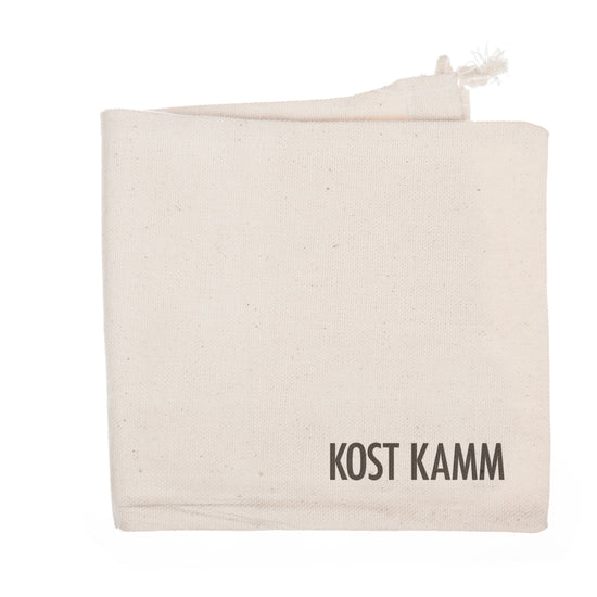 Canvas-Baumwoll-Zugbeutel, für alle Bürsten geeignet, 28x14cm