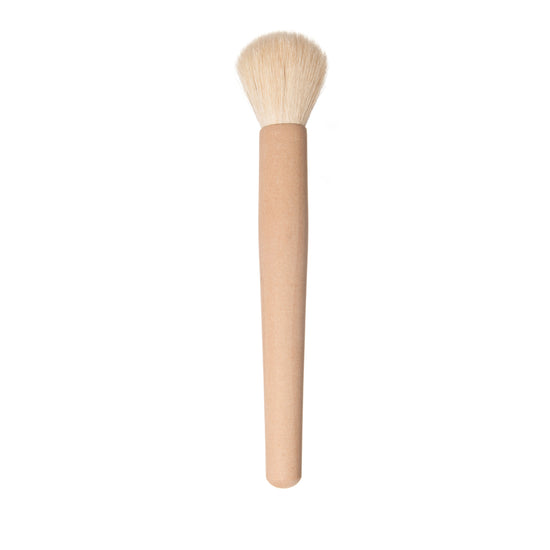 Rougepinsel, runde Zwinge, Ziegenhaar, 15.5cm
