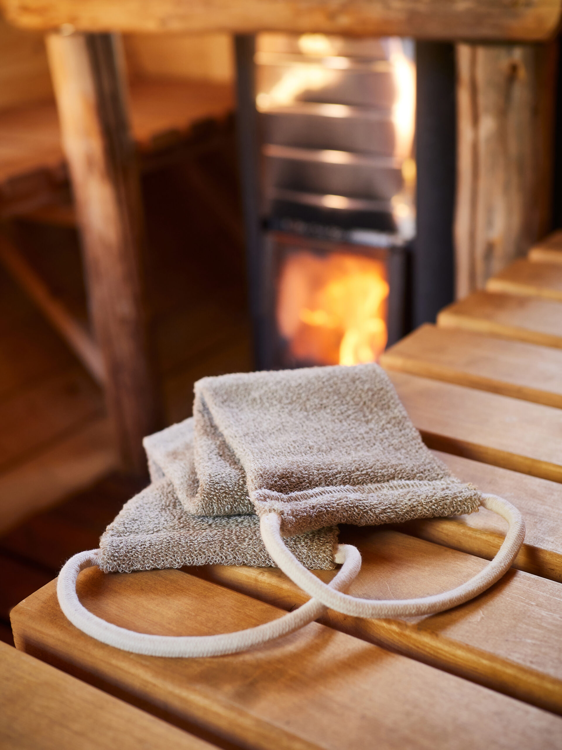 Textiles de massage secs