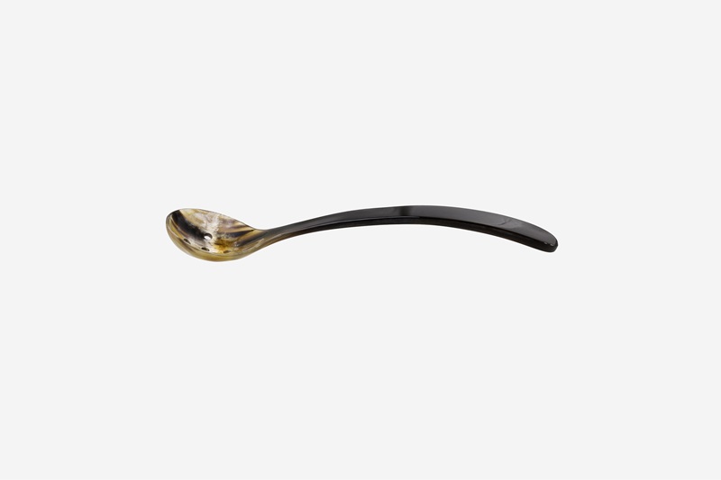 Horn olive spoon, 19cm, head 42mm