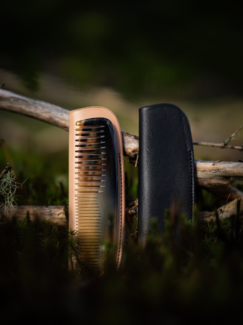 Cases made from vegetable tanned leather
