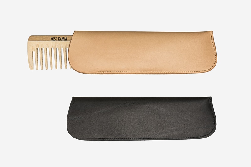 Étui pour peigne de coiffure n° 1, 9, 6, 20,5 x 5,5 cm