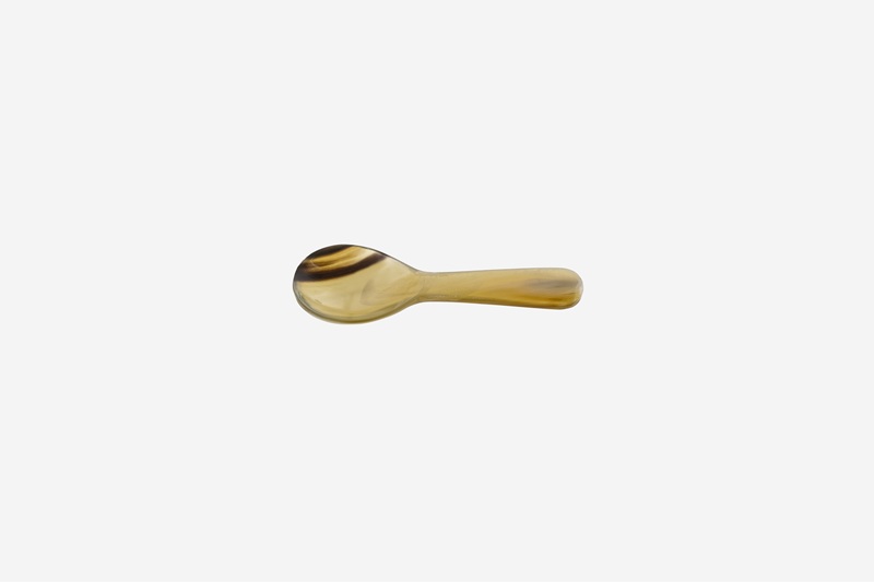 Horn spoon, 12cm, head 26mm