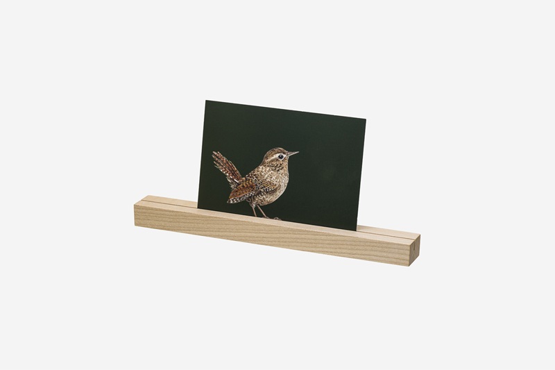 Porte-cartes, érable, cerisier, noyer, amélanchier, cuit à la vapeur, 21cm